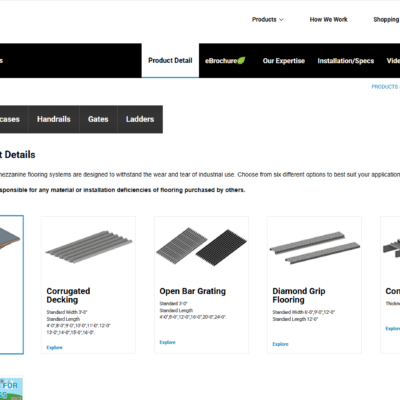 Mezzanine Components
