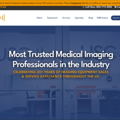 home page