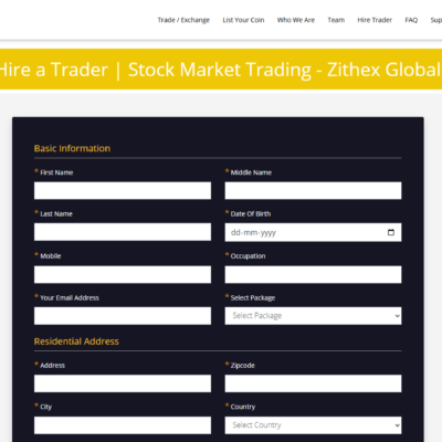 Hire Trader